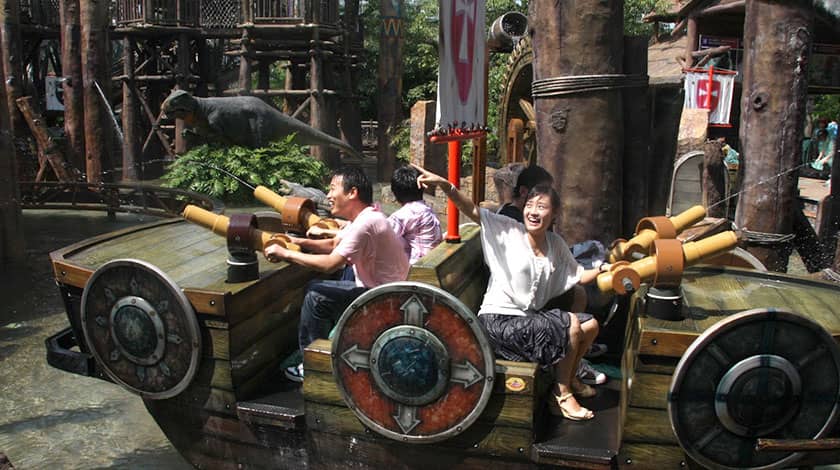 Splash Rails Splash Battle Rail for Water Parks | Preston&Barbieri