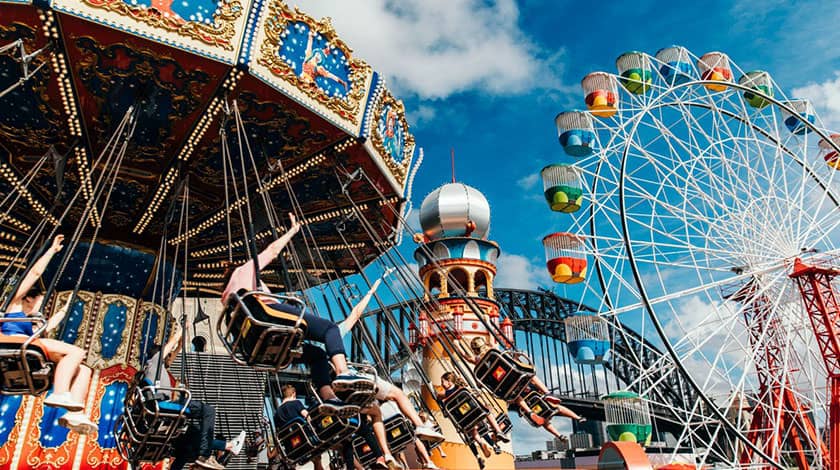 Flying Swinger Family Rides