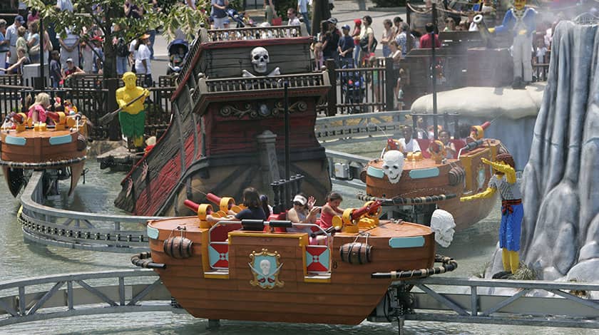 Splash battle Rail Water Rides