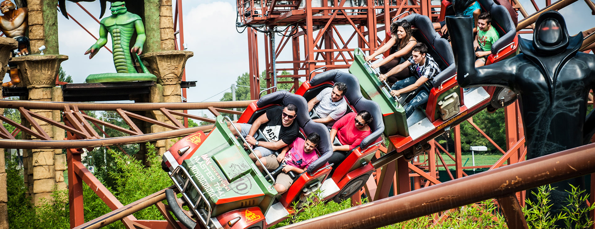 Double Coaster Roller Coaster